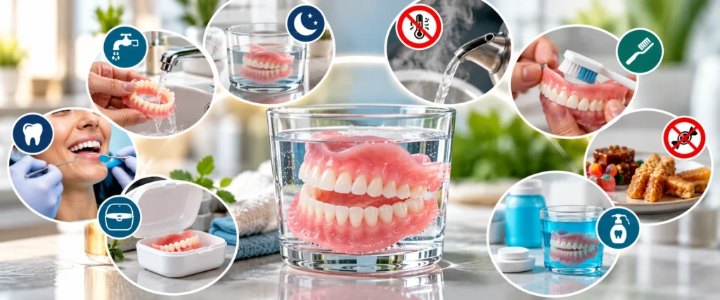 Artificial Teeth Maintenance Tips