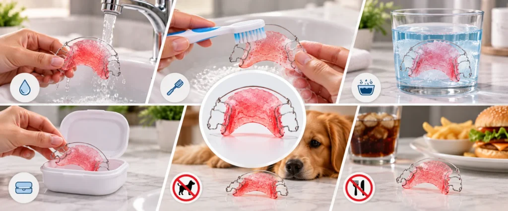 How to Clean and Care for a Hawley Retainer