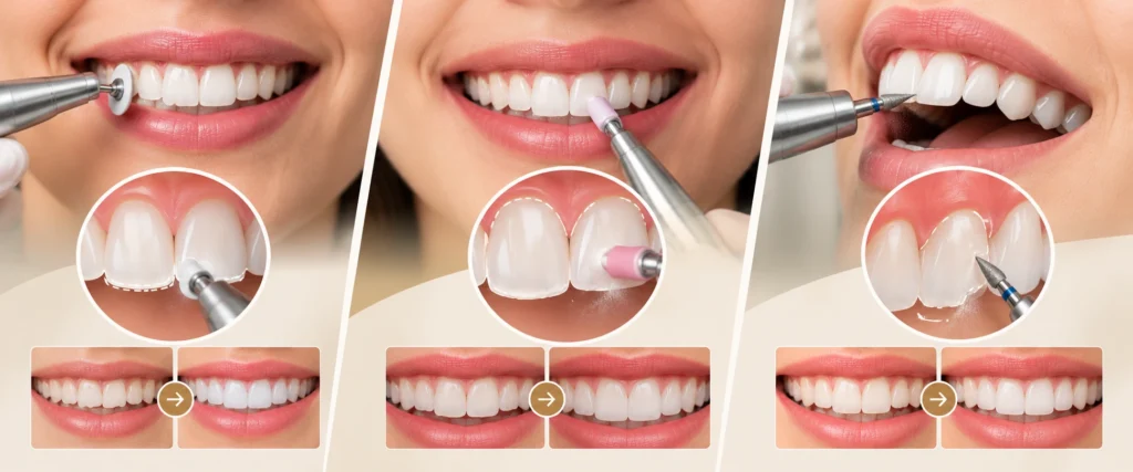 Tooth Contouring vs Enameloplasty vs Odontoplasty