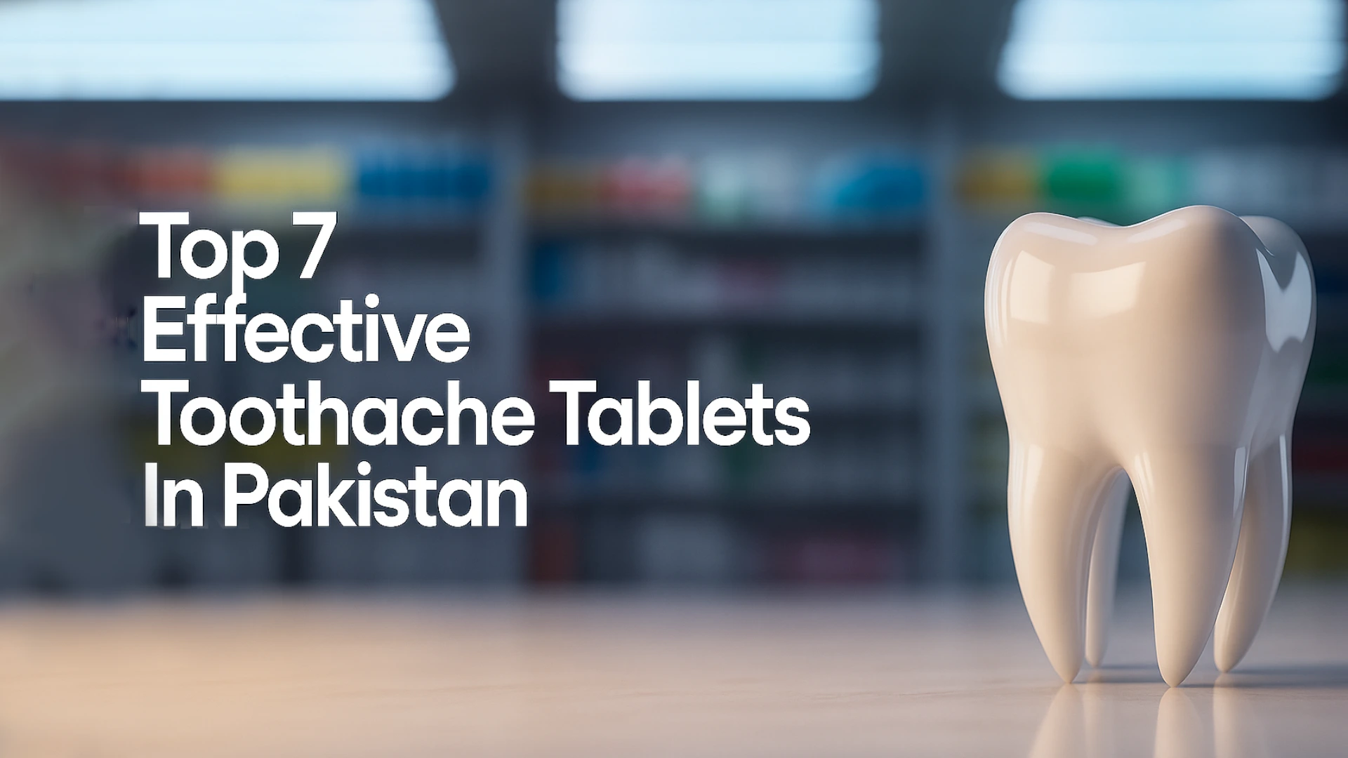 Top 7 Effective Toothache Tablets in Pakistan Top 7 Effective Toothache Tablets in Pakistan