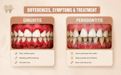 Gingivitis vs Periodontitis: Differences, Symptoms & Treatment (2026)